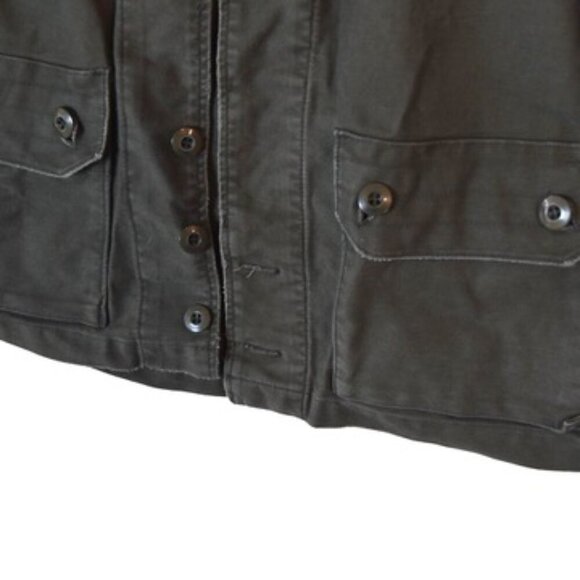 O'Neill Military Utility Jacket Sz L Olive Green Premium Series Workwear - Picture 4 of 14